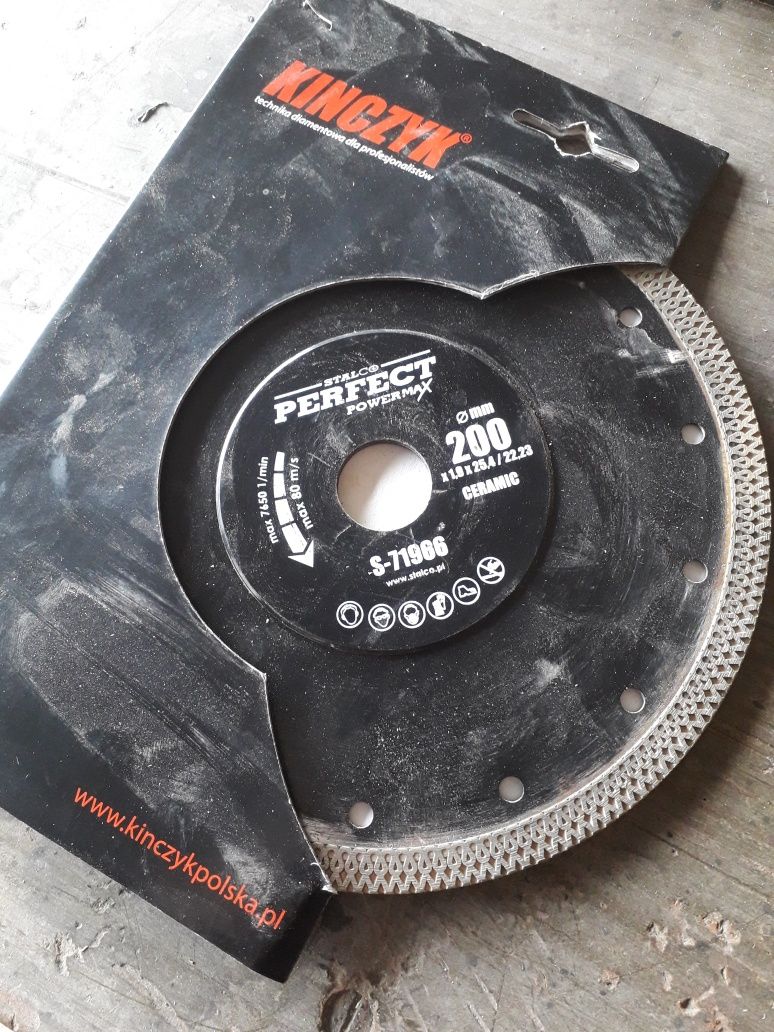 Tarcza diamentowa fi 200mm