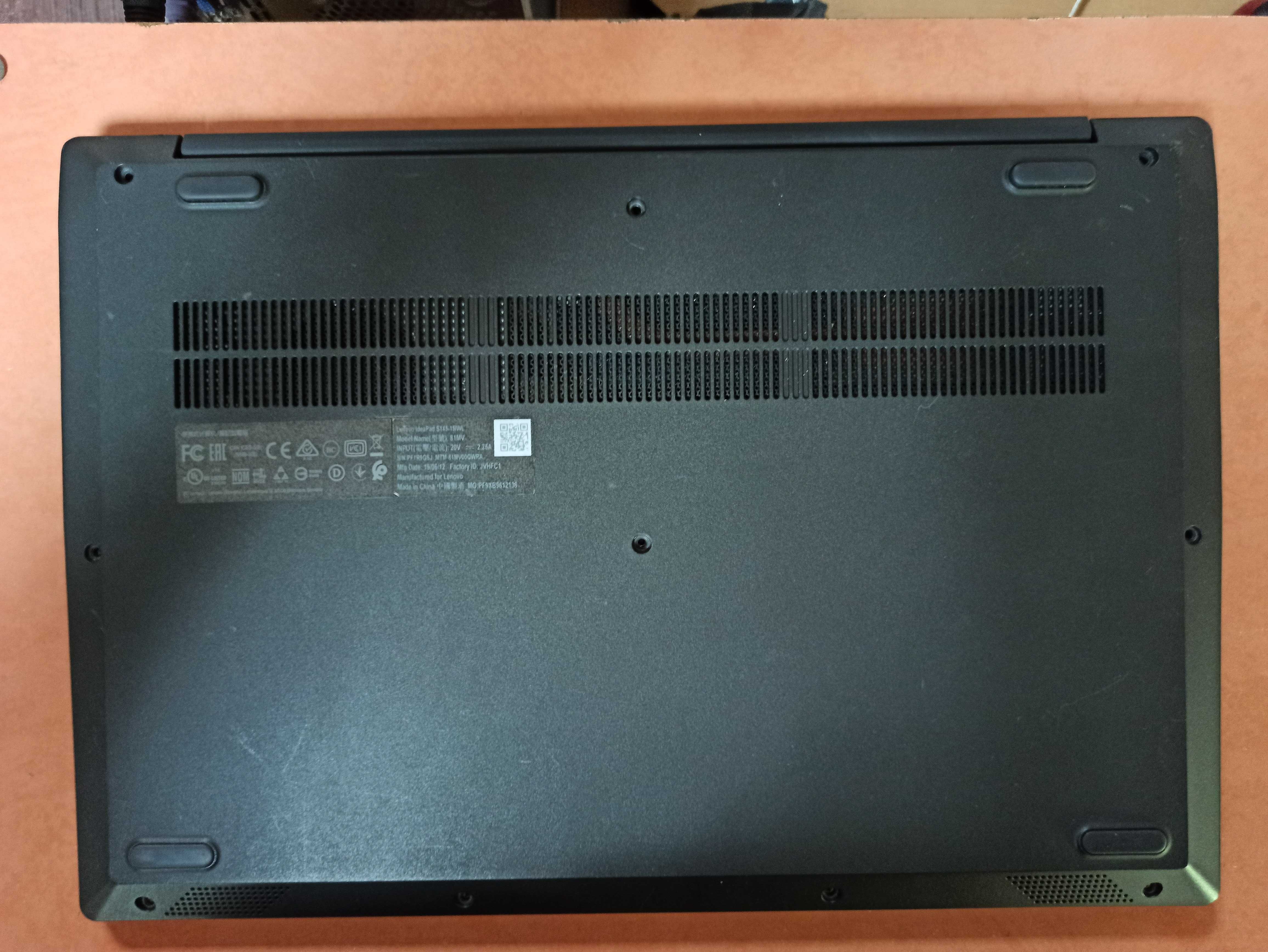 Ноутбук IdeaPad Lenovo S145-15IWL запчасти разборка