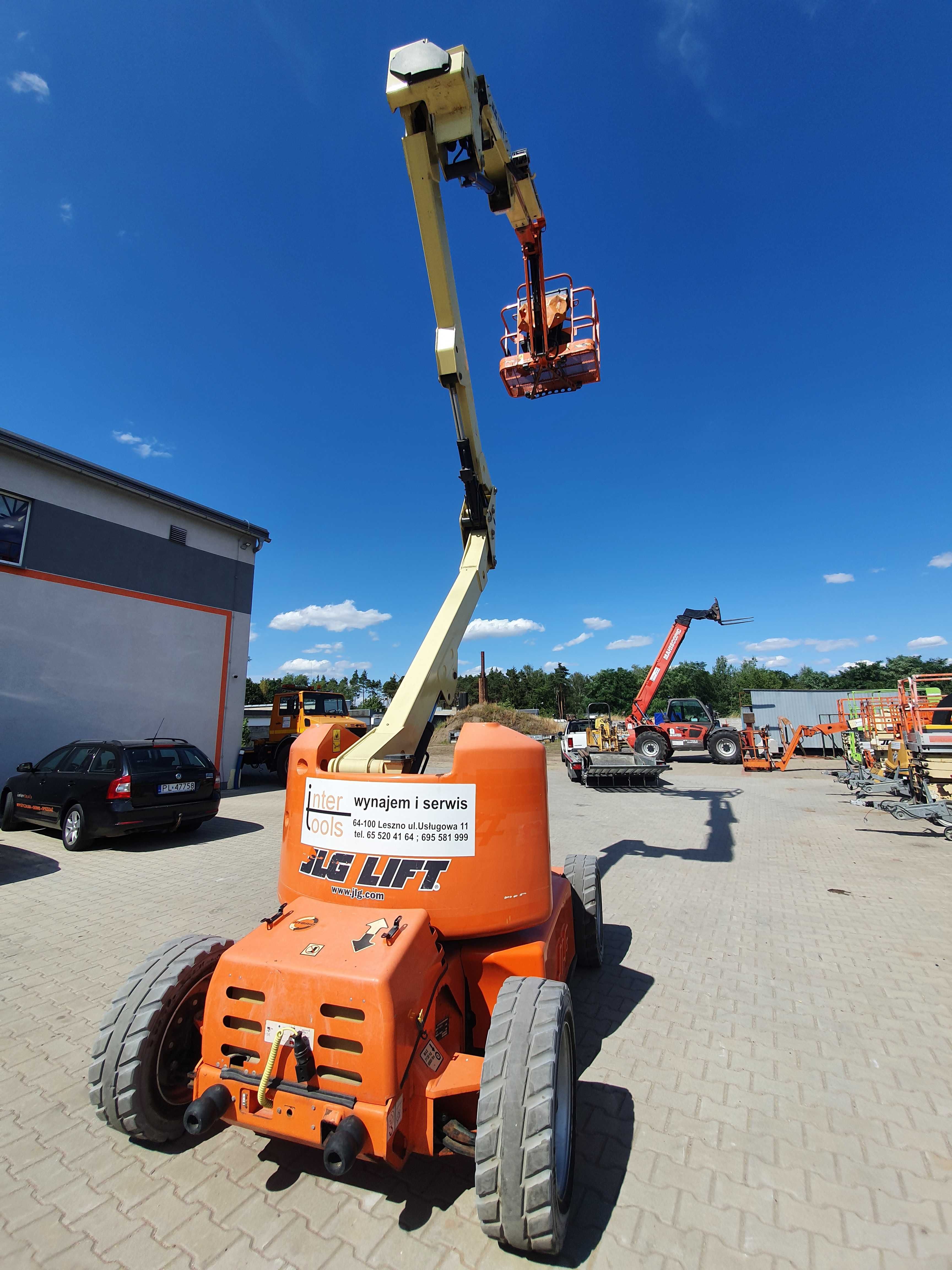 Podnośnik koszowy ramieniowy zwyżka 16m M450aj JLG