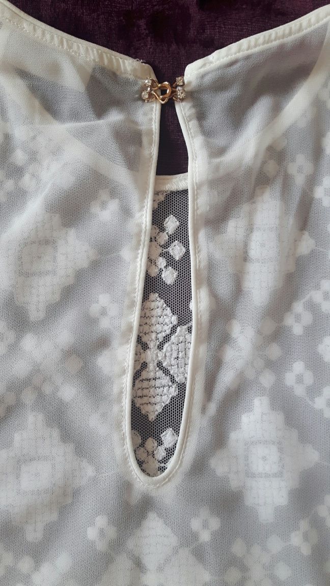 Koronkowa bluzeczka Zara roz S/M