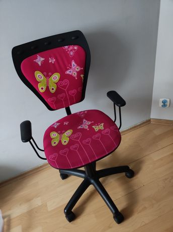 Krzesło obrotowe biurowe dziecięce