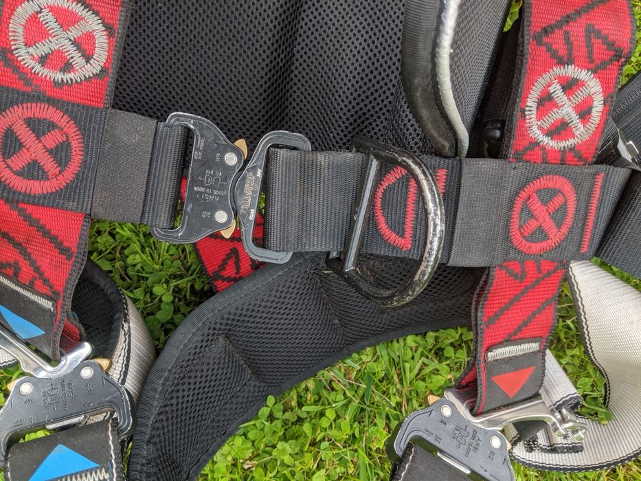 BORNACK VISION szelki bezpieczeństwa uprząż do prac na wysokości pas