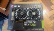 Відеокарта MSI ARMOR GeForce GTX 1060 6GB