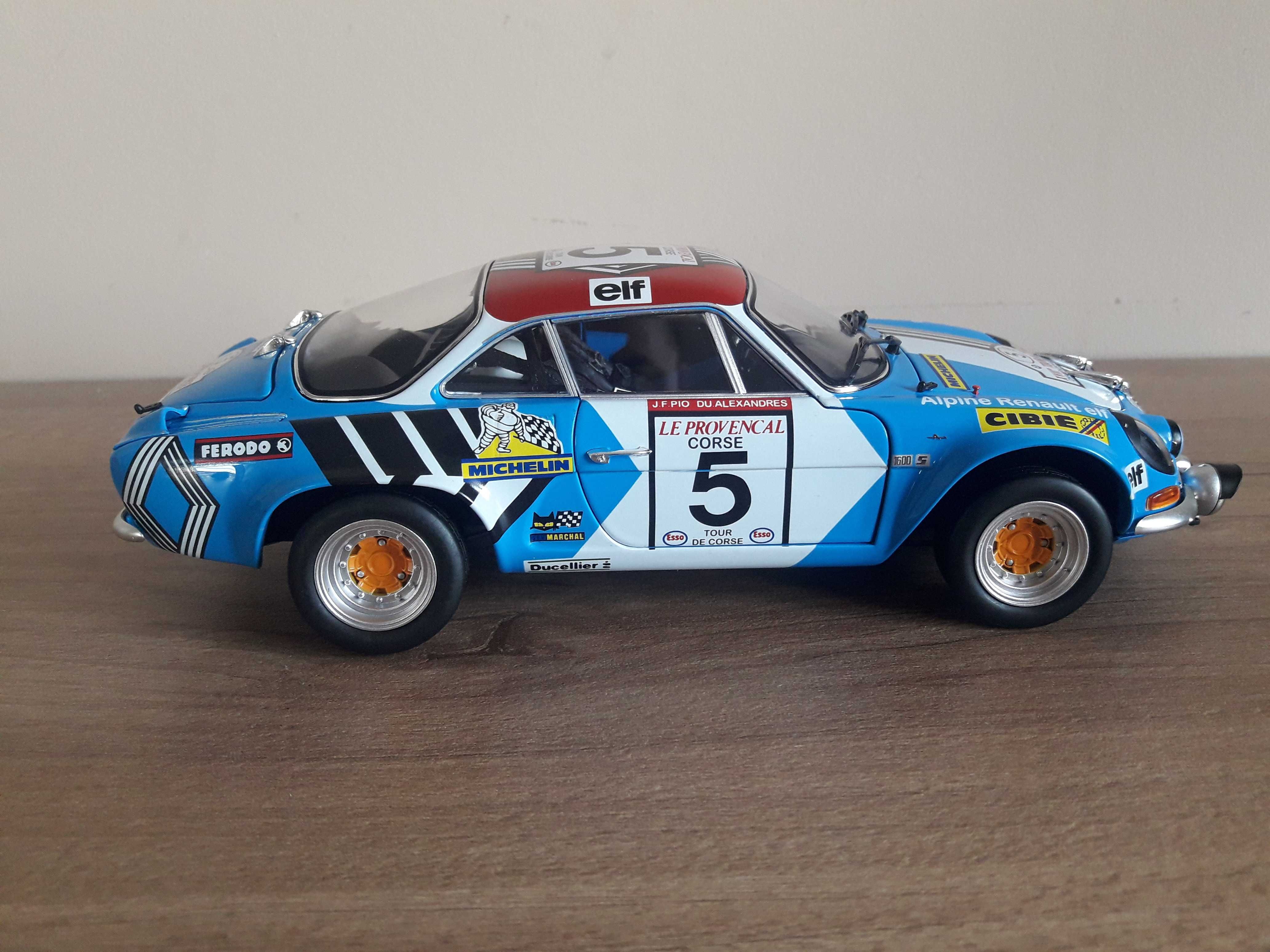 Alpine-Renault Kyosho 1:18 wrc rajd rally rallye