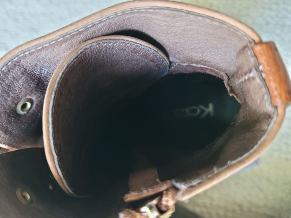 Botki wysokie kozaki szpilki 38 Kazar buty