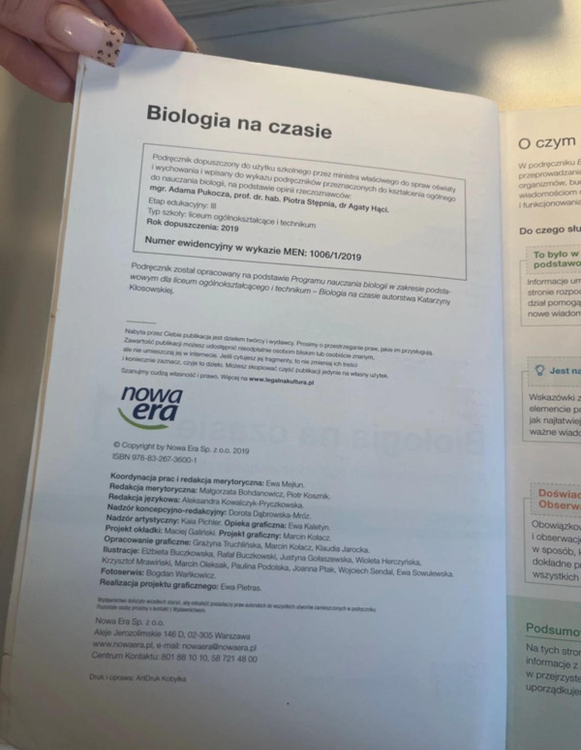 Biologia na czasie 1