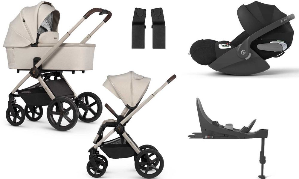 4w1 Venicci Upline 2 + Cybex Cloud T+ Baza T