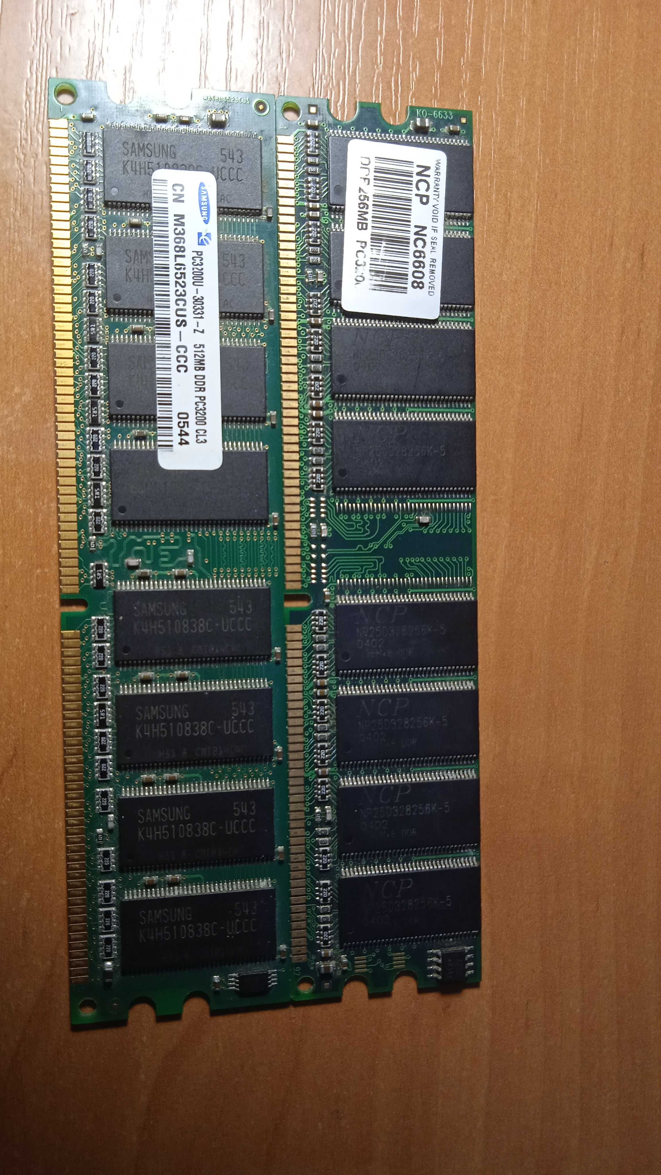 Оперативная память (256mb) и (512mb) DDR2