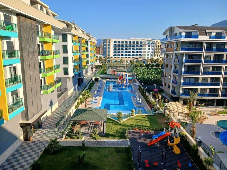 Квартира 55м2 Свой пляж и пирс! В жилом комплексе класса люкс Турция