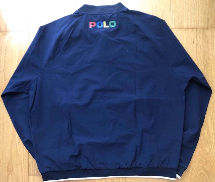 Casaco Polo Ralph Lauren (US Open) - Tamanho L (4 fotos + Polo)