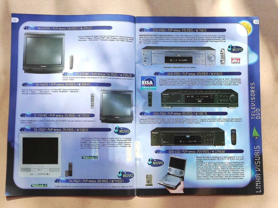Catálogo antigo Panasonic Technics (Natal 1999) (PT)