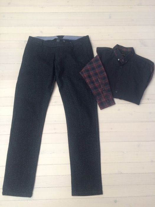 Брендовые брюки и рубашка David Naman. Италия. 100% оригинал.