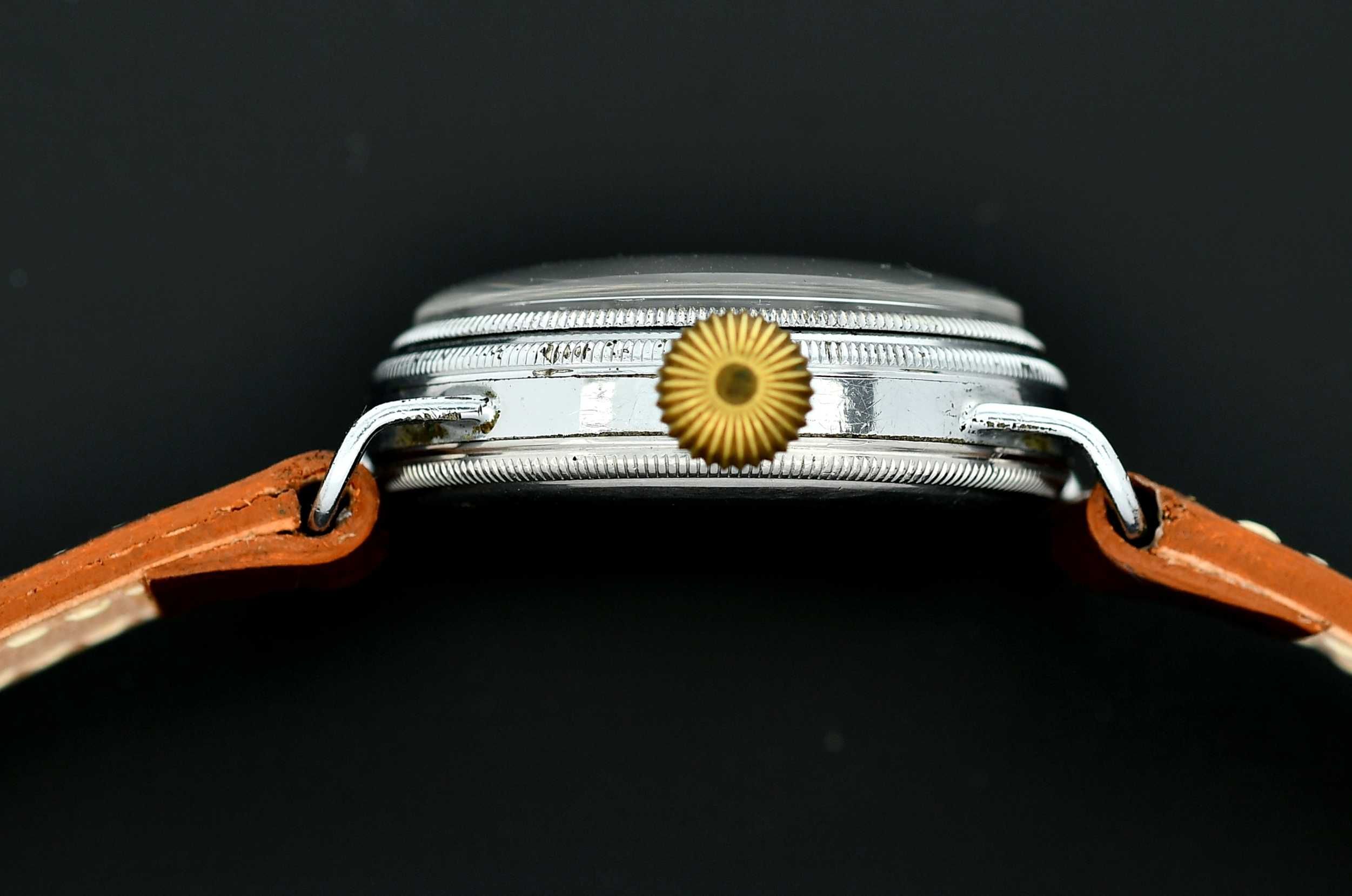 Zegarek vintage DOXA Pilot 36mm - Wojskowy Lata 30' - Mechaniczny