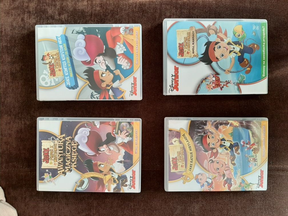 Oryginalne filmy dla dzieci z serii Disney Jake i Piraci z Nibylandi.