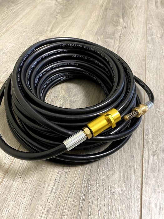 Шланг для прочистки труб  канализации дренажный шланг для моек