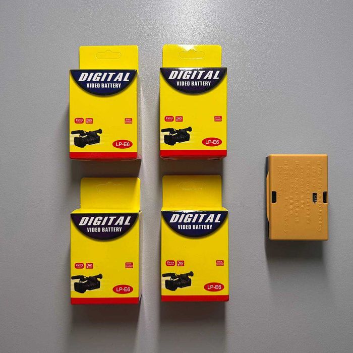 новий Акумулятор Canon LP-E6 2650mAh (ціна за 1шт)