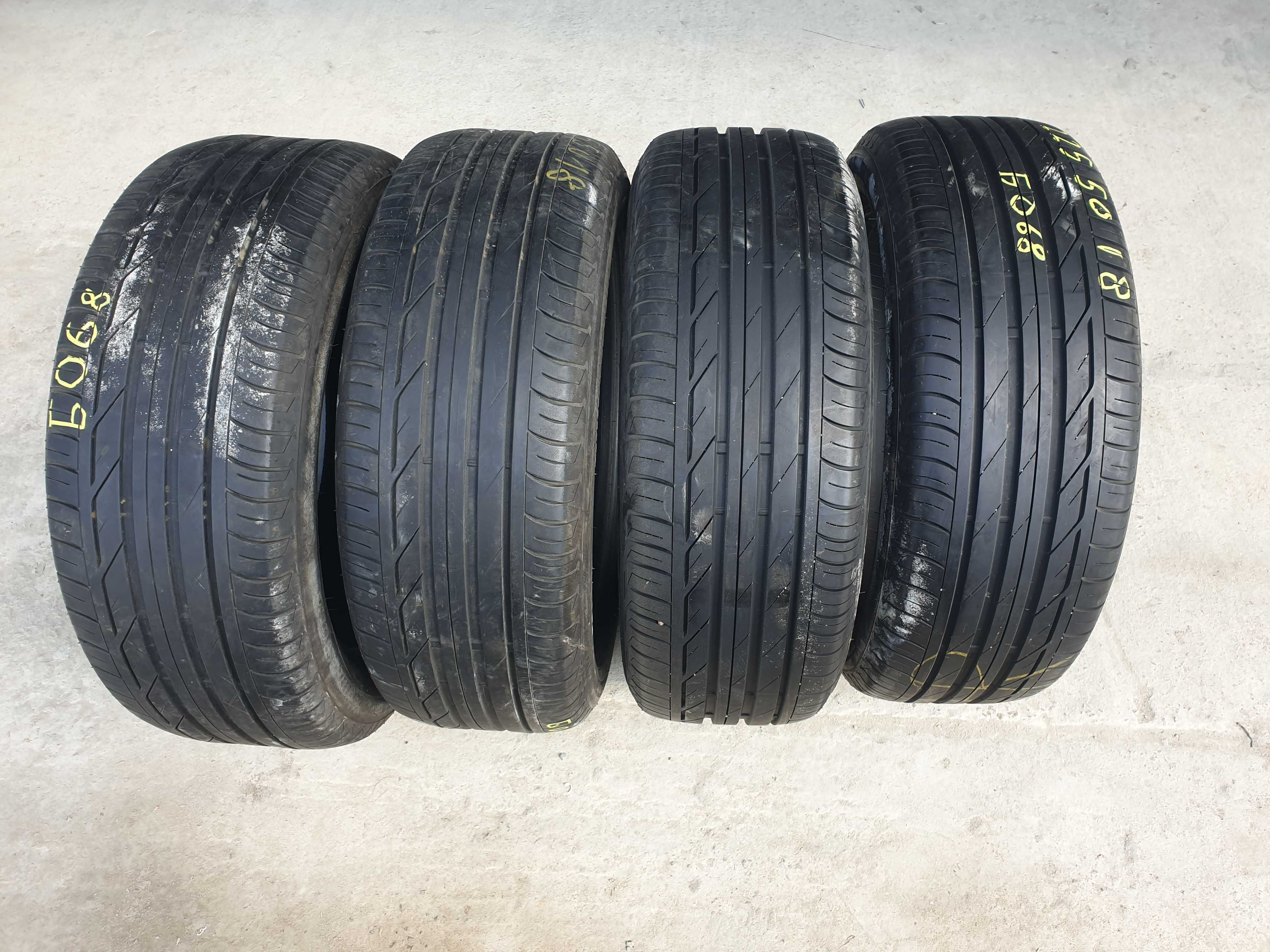 B068 Шини 4шт 225/50 R18 Bridgestone Turanza T001 Runflat.