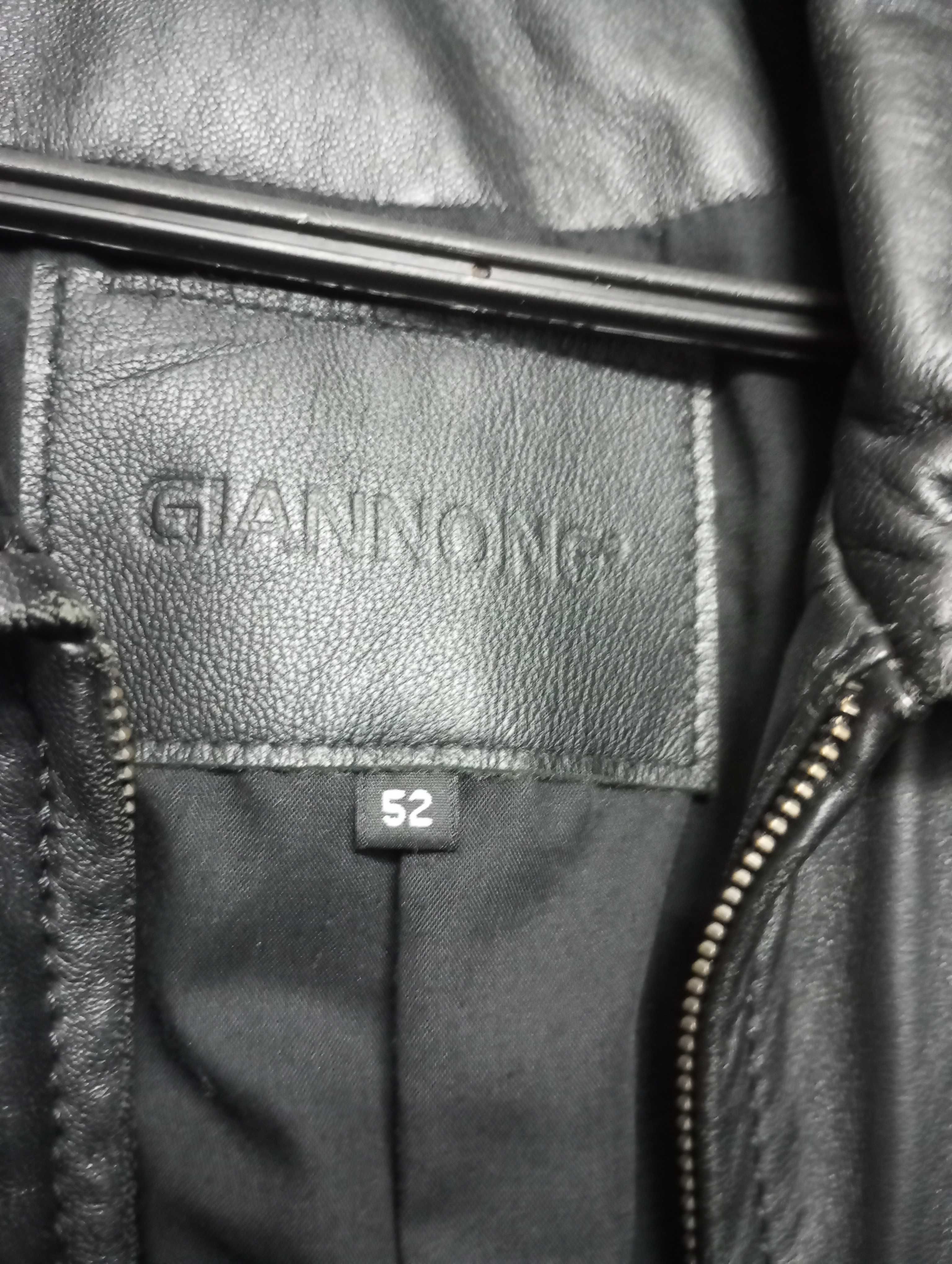 20€ Casaco blusão em pele preto da Gianone