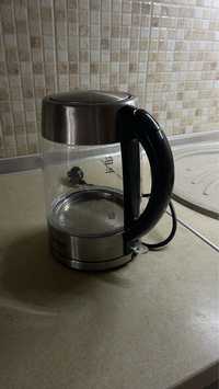Електричний чайник Tefal Glass kettle KI772D38