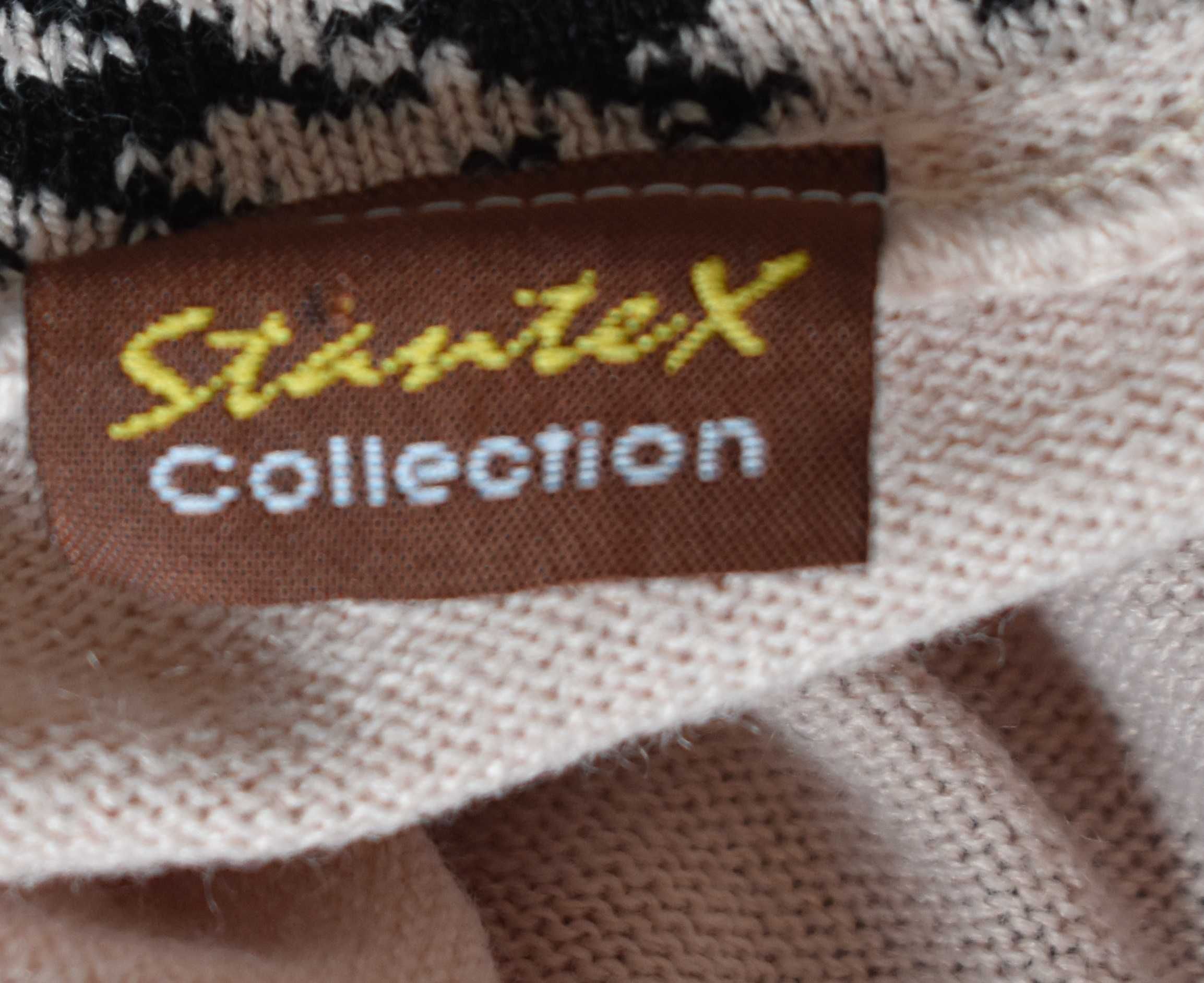Sweter 42 XL cienki lekki elegancki bluzka pudrowy sweterek
