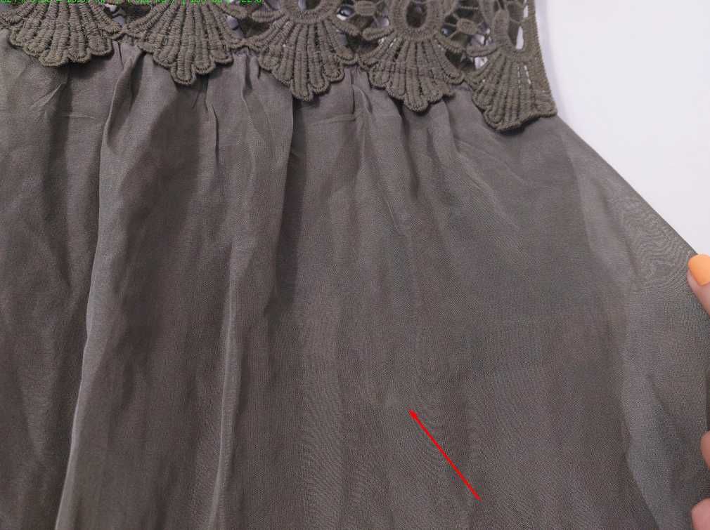 oliwkowa sukienka Solar, M, 38, sukienka letnia khaki