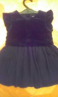 Красивое новое платье Kiabi (Франция), рост 68-72 см