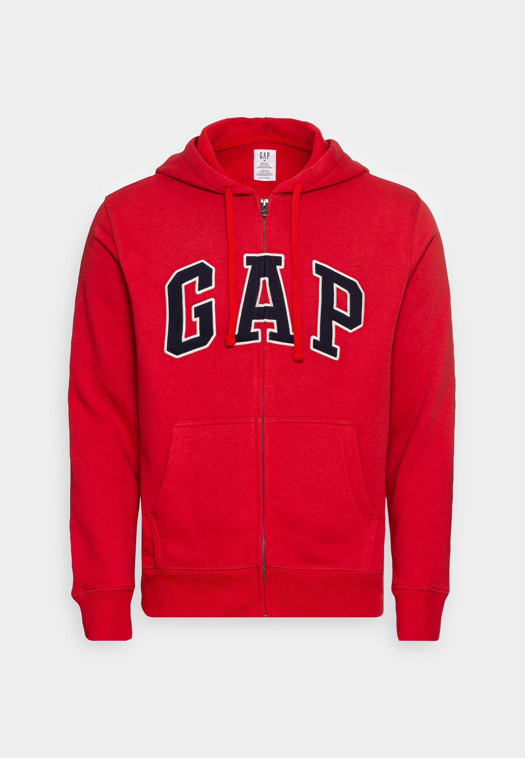 Gap oryginalna bluza na suwak męska z USA