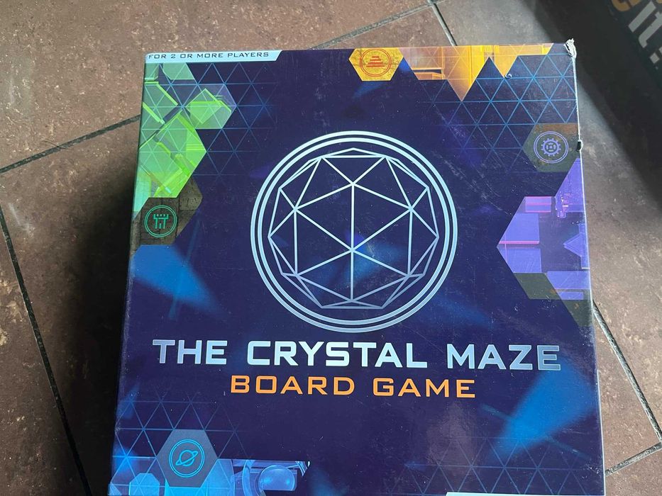 Gra planszowa The Crystal Maze Board Game kryształowy labirynt