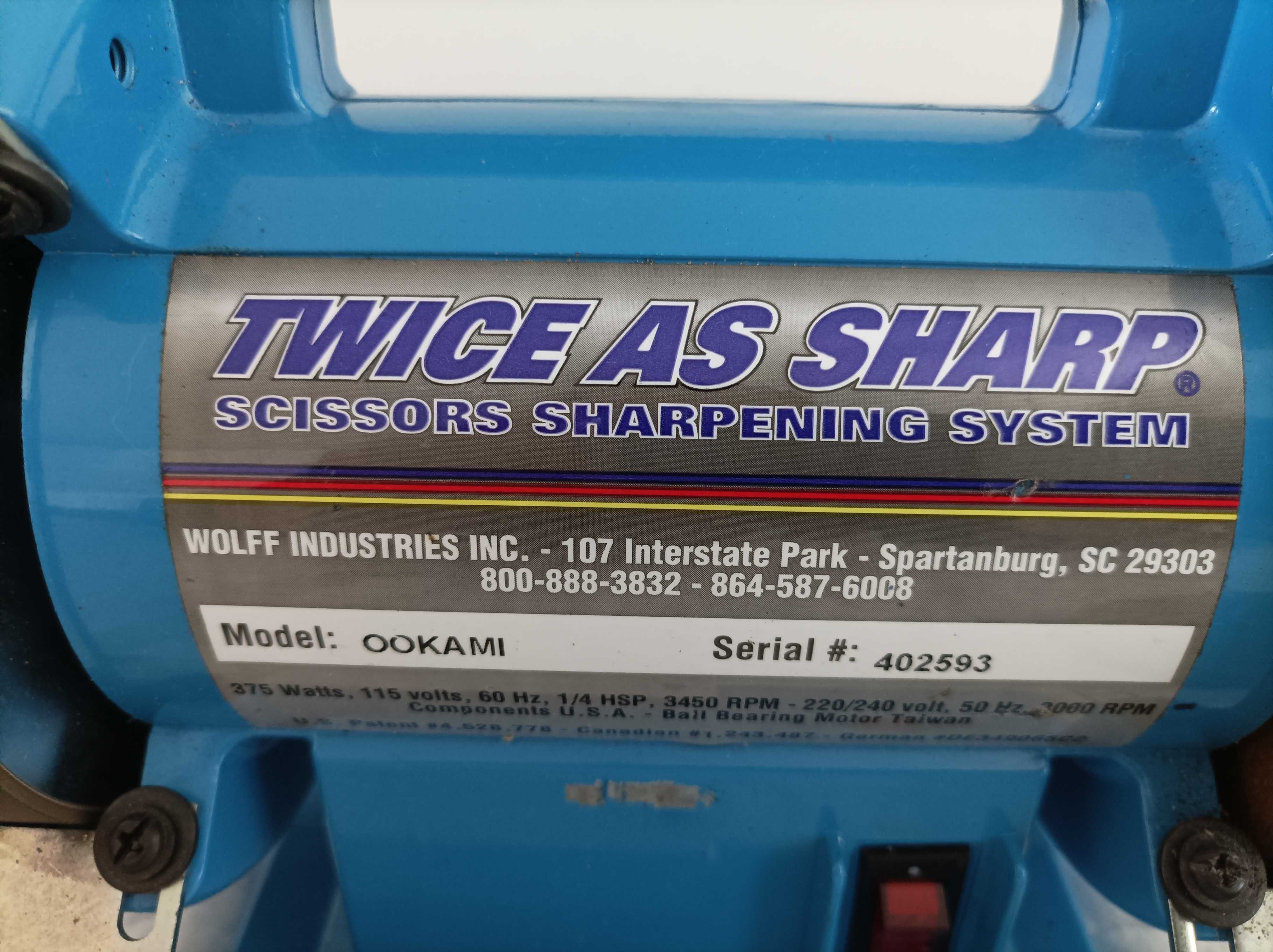 Afiador de Tesouras Profissional Twice as Sharp®