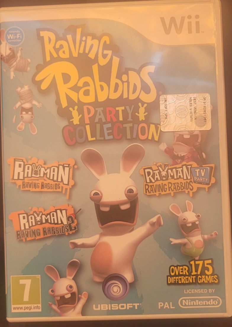 Jogo Wii Raging Rabbids