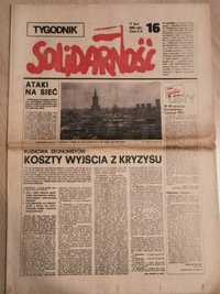 Tygodnik Solidarność 1981 Nr 16 PRL