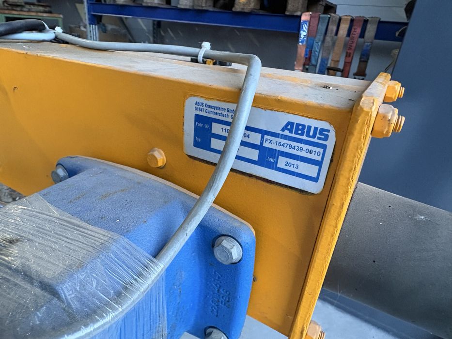 Suwnica Abus 10t 2013r dźwig żuraw super stan + torowisko