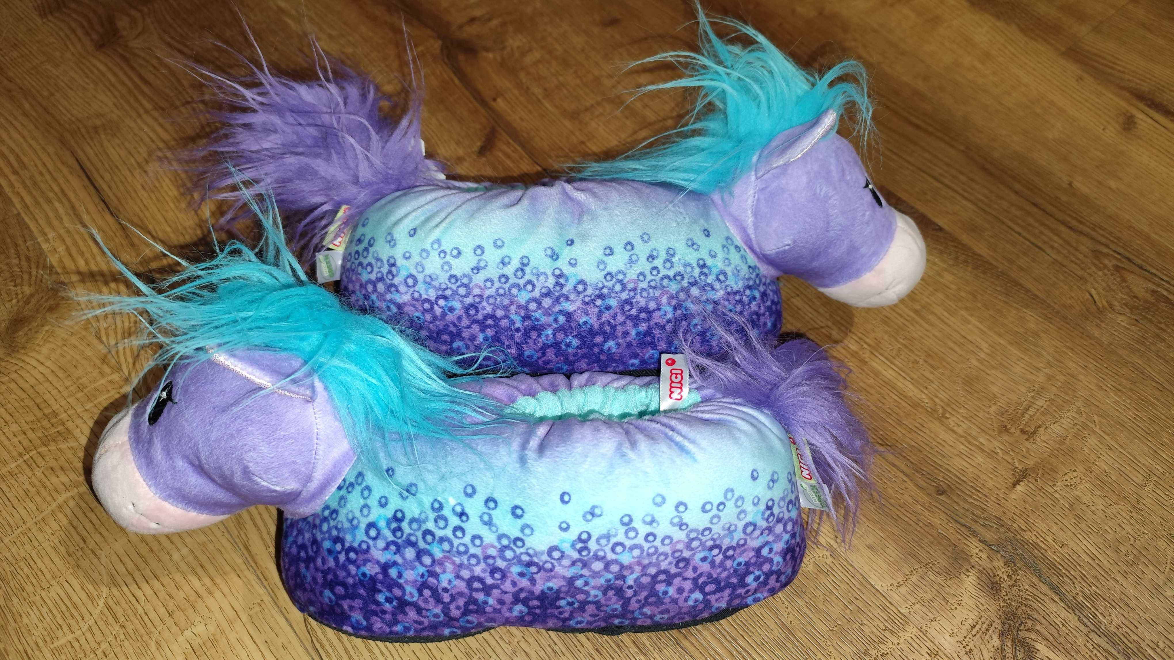 NICI Pluszowe buty Kapcie Starjumper Pony rozmiar 34-37 nowe na prezen