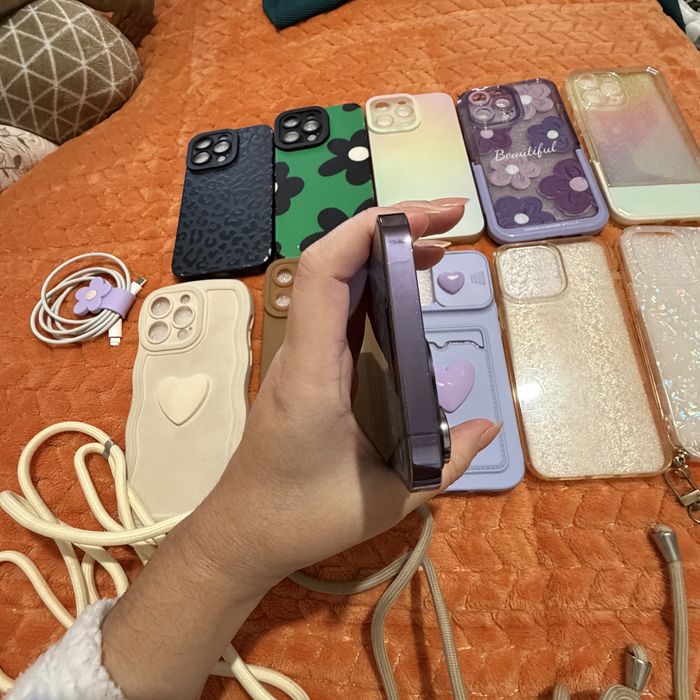 iPhone 14 Pro Max - 128GB - Roxo (Na garantia ainda)