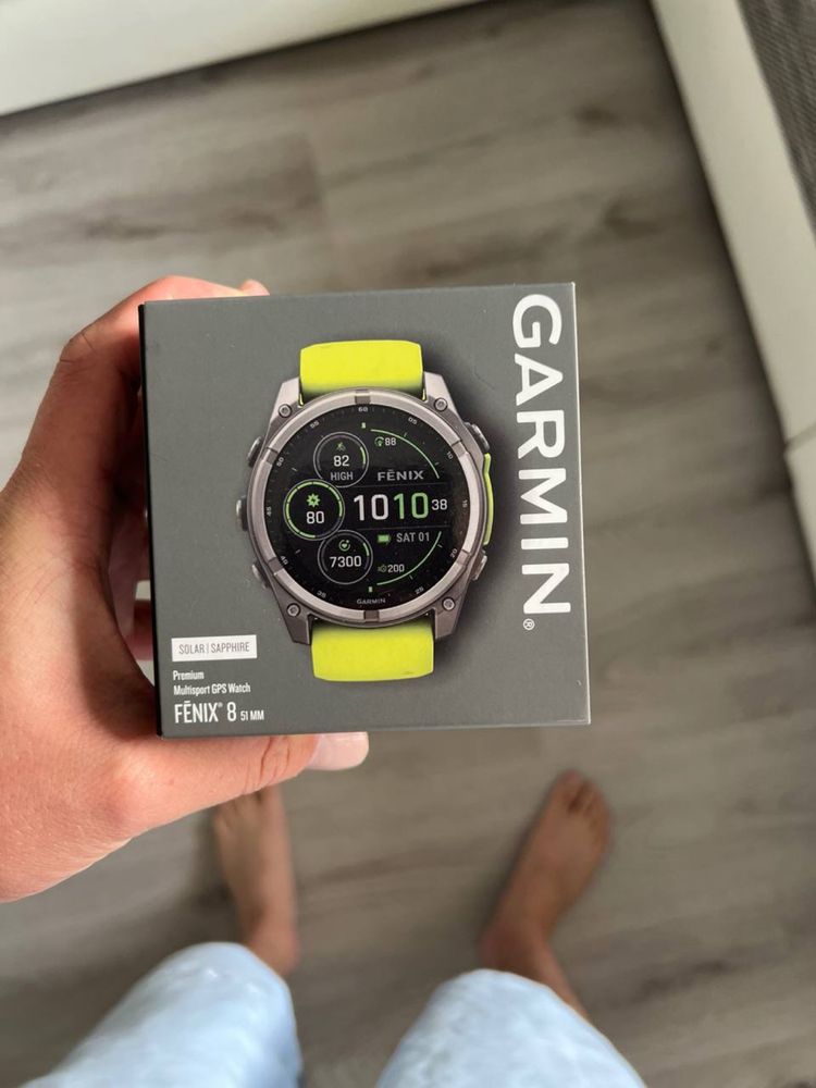 Garmin Fenix 8 Solar Гармін Фенікс  51мм