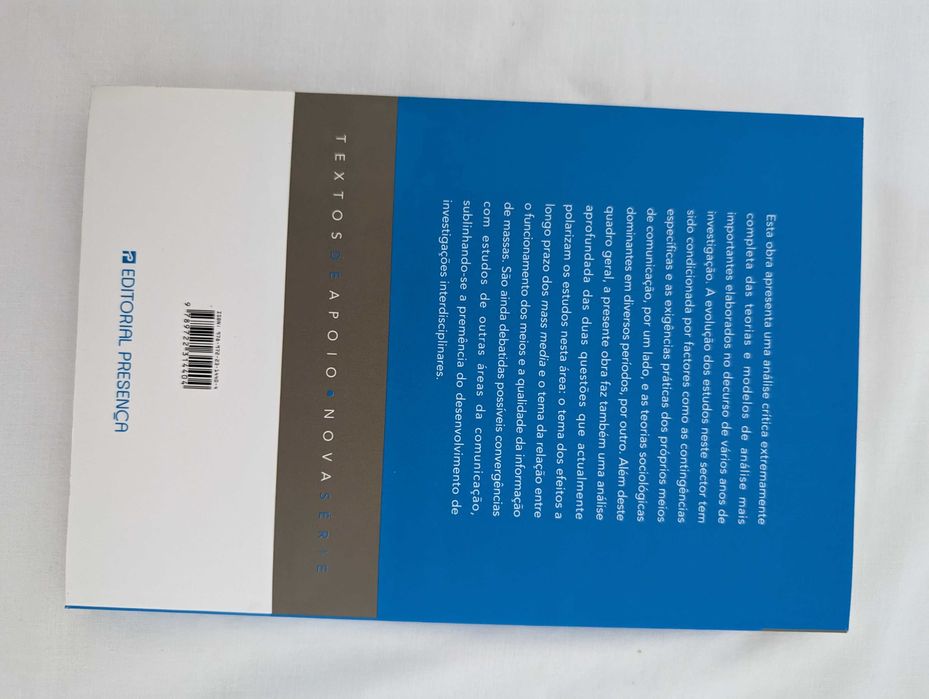 Livro Teorias da comunicação - Mauro Wolf