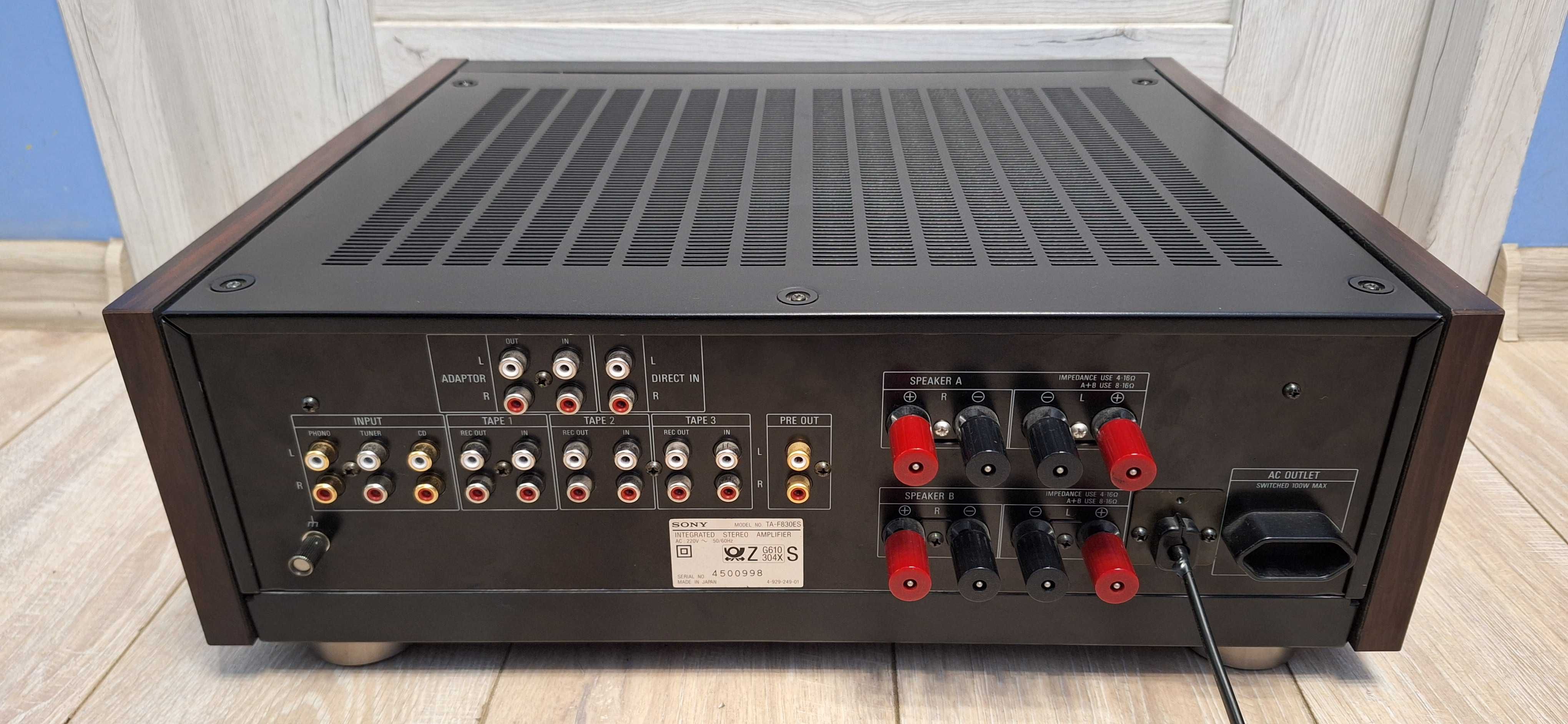 Wzmacniacz SONY TA-F 830 ES Najwyższy model 25 KG MONSTER ! Idealny !