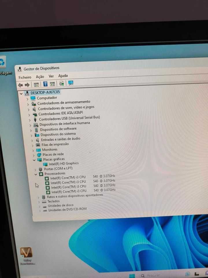 Torre PC Intel I3 Trabalho