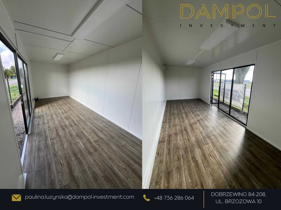 Pawilon usługowy 7x3/21m2/biuro/sklep/mobilny/domek/kontener