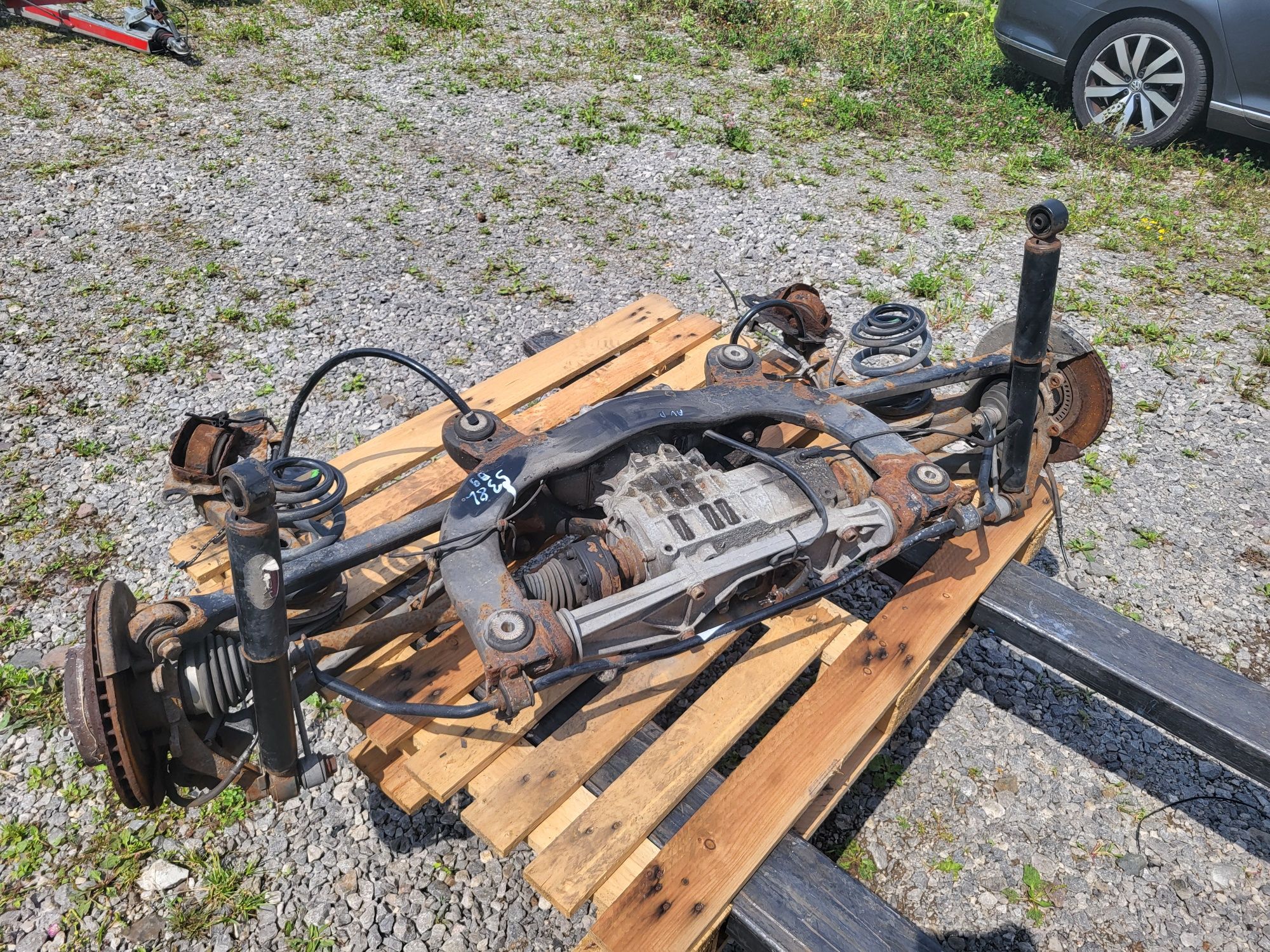 Dyferencjał Haldex Półosie Sanki Audi S3 8L