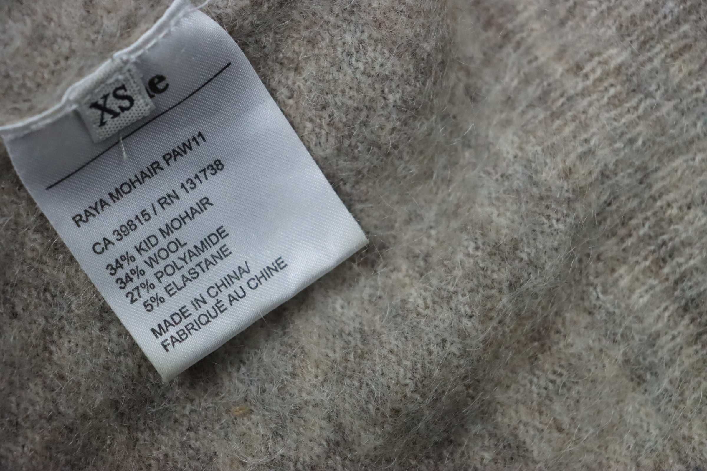 Acne damski sweter / narzutka rozmiar XS _ Raya Mohair Paw11