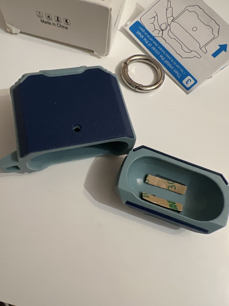 Etui pancerne do AirPods z kółeczkiem
