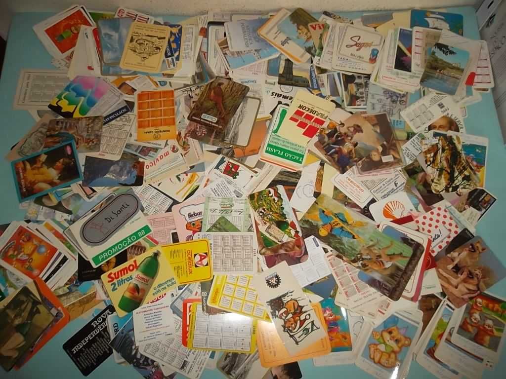 ENORME Colecção de CALENDÁRIOS Comerciais e outros