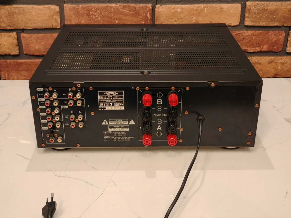 PIONEER A-656 ! Potężny wzmacniacz stereo w świetnym stanie !