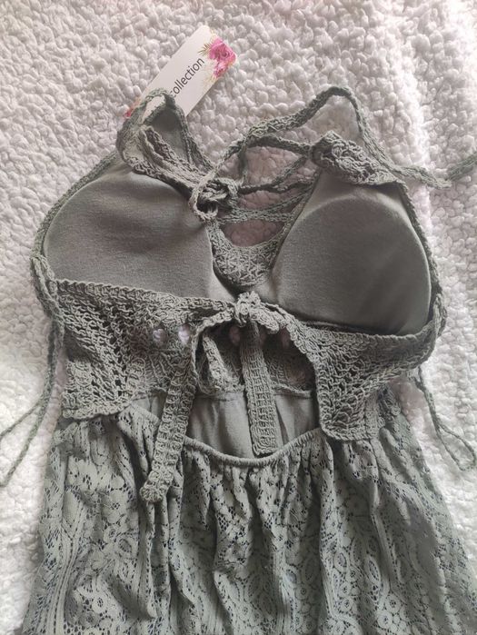 Sukienka Boho maxi s-m