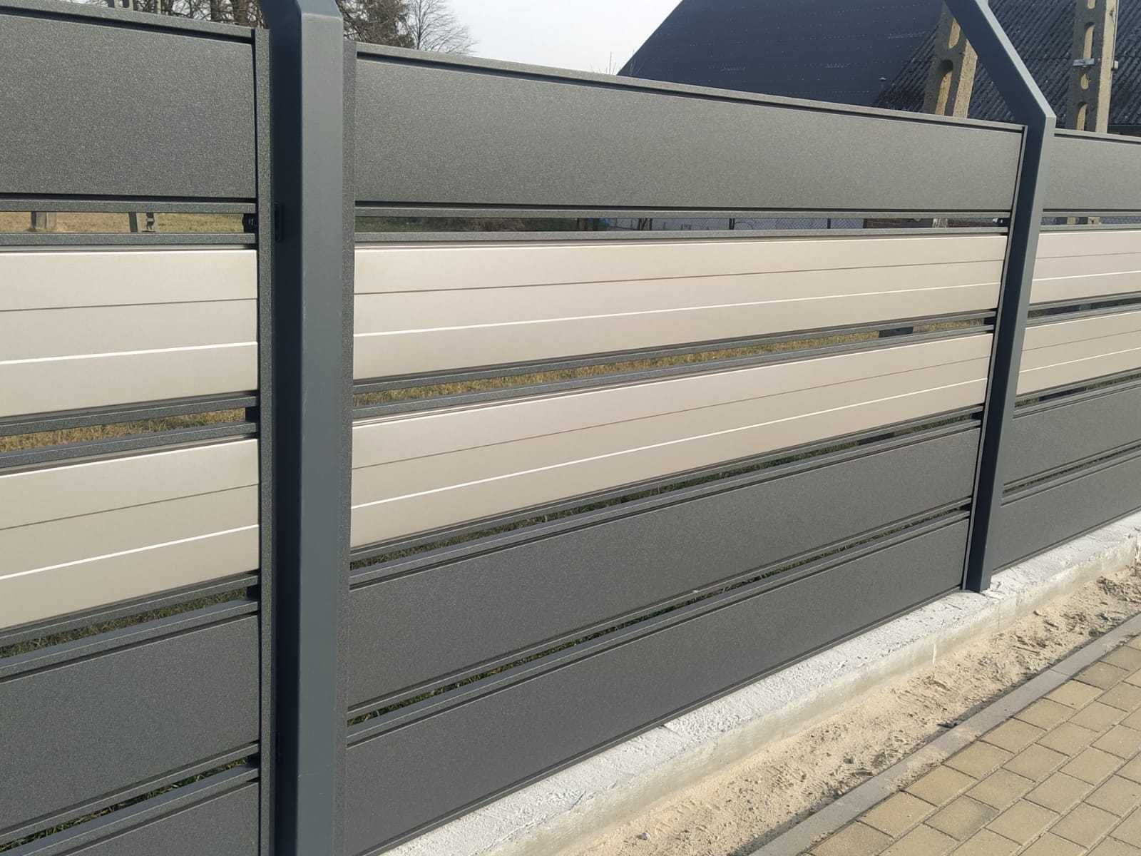 Żaluzje metalowe, nowoczesna palisada, ceny producenta, bramy, montaż