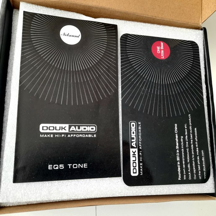 Equalizer korektor One Little Bear EQ5-VU Tone Douk Audio VU Meter