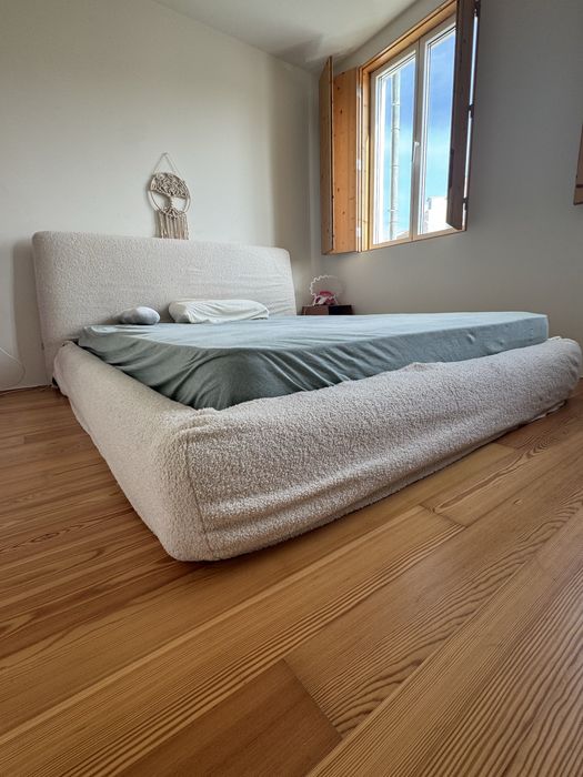 2 camas Kave Home Martina 160x200 com colchões 600 EUR para cada cama