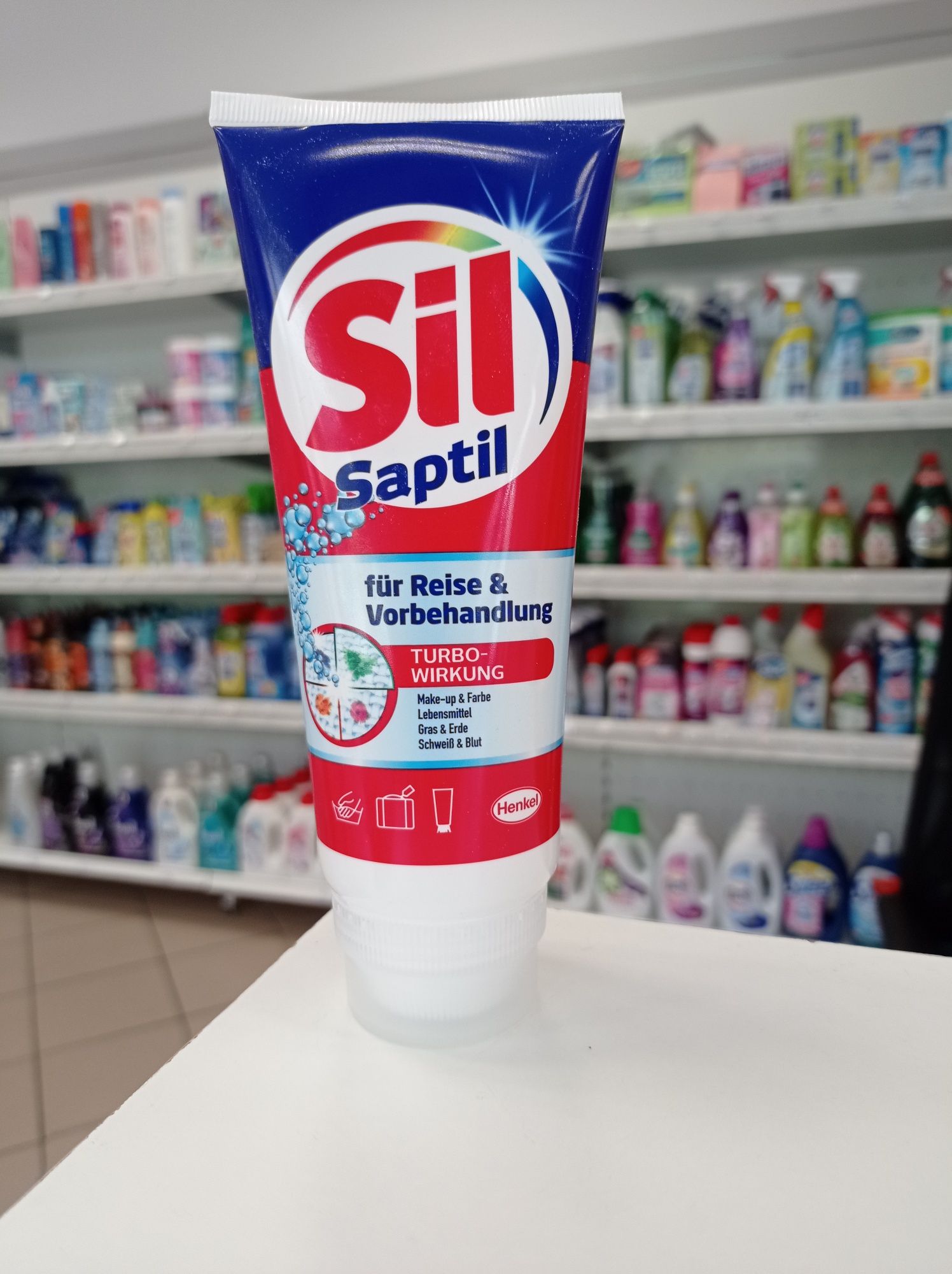 Odplamiacz ze szczoteczką Sil z Niemiec
