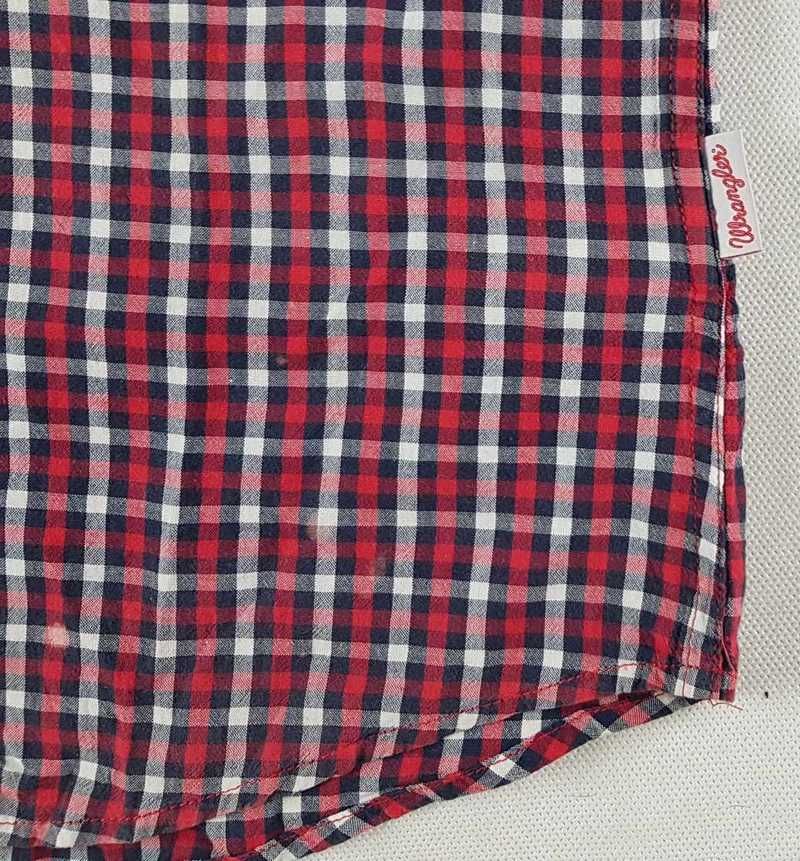 Męska koszula Wrangler Regular czerwona kratka - XL